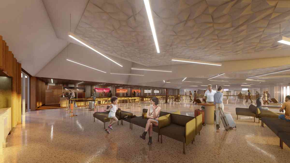 Launceston Airport terminal proposed design